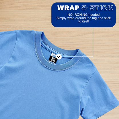 Wrap and Stick Clothing Labels - Clifton Park PS